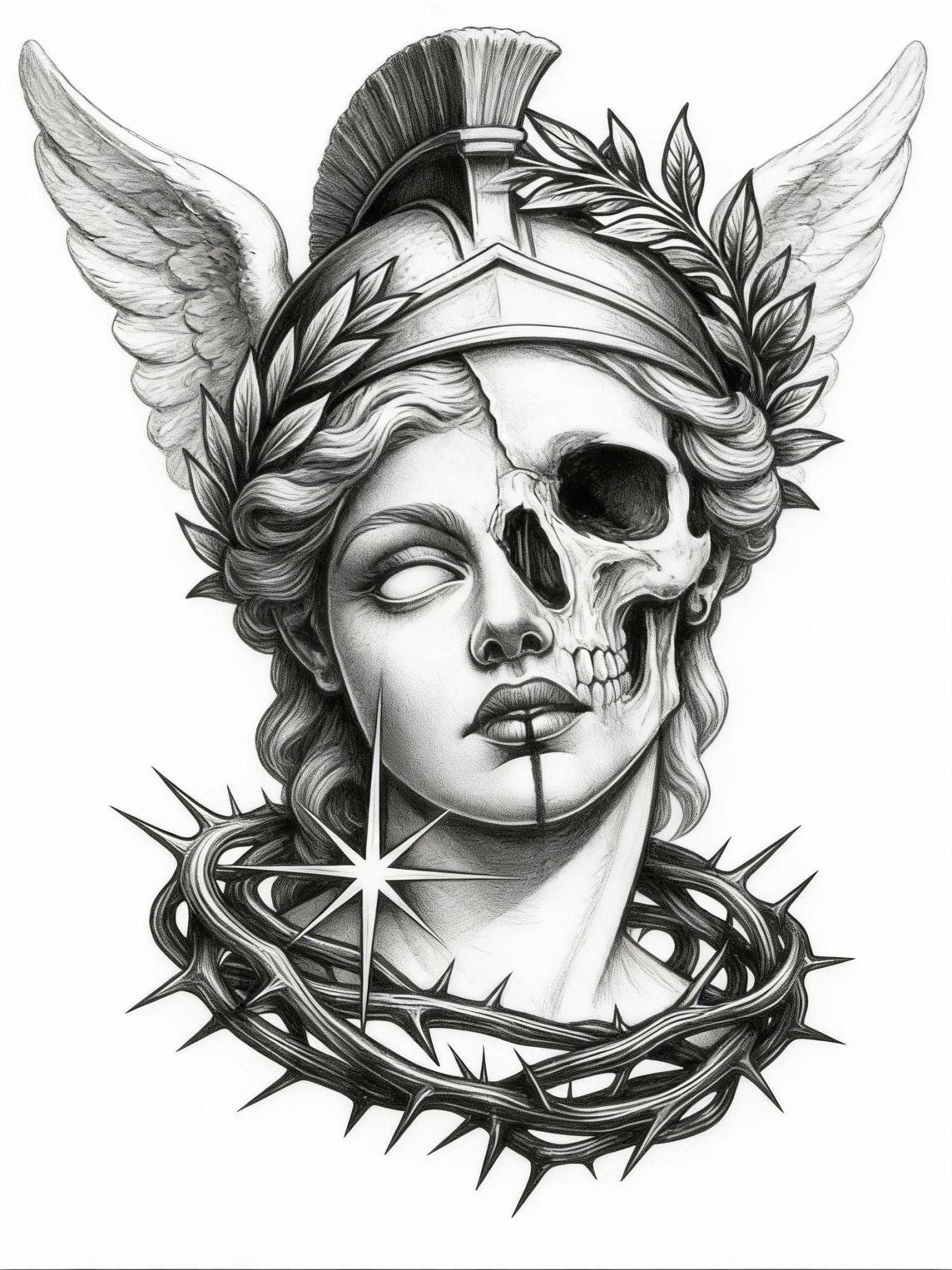 Generated tattoo design